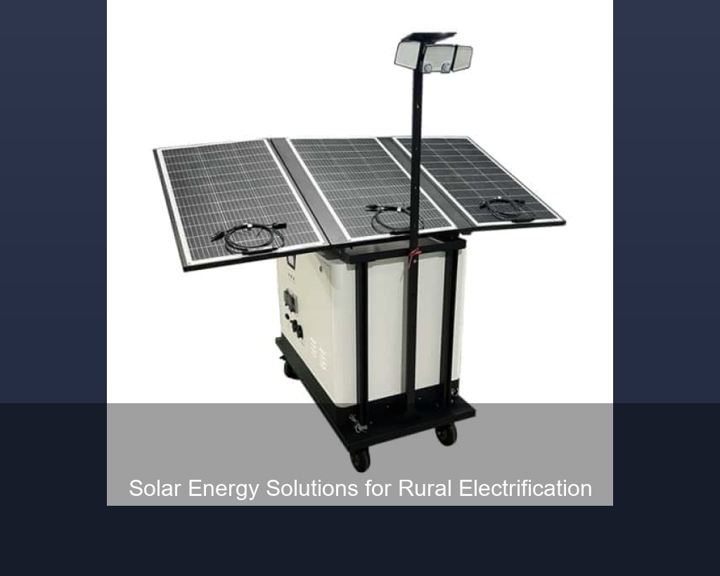 Solar Energy Solutions for Rural Electrification